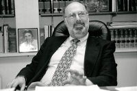 Professor Gerald Berendt in his office